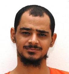 Adnan Latif, photographed at Guantánamo.