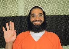 Shaker Aamer, in a recent photo from Guantanamo.