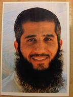 Fayiz Al-Kandari, in a photo taken at Guantánamo by the International Committee of the Red Cross in 2009.