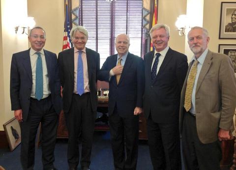 MPs meet John McCain