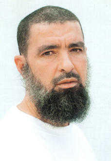 Djamel Ameziane, photographed in Guantánamo.